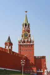 Fototapeta premium Spasskaya tower of the Kremlin