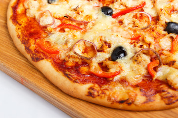 Pizza close up