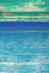 The old blue wooden texture natural patterns of wood vertical orientation