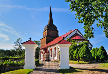 Kirche, Tuna, Vimmerby, Kalmar län, Smaland, Schweden © Torsten Becker