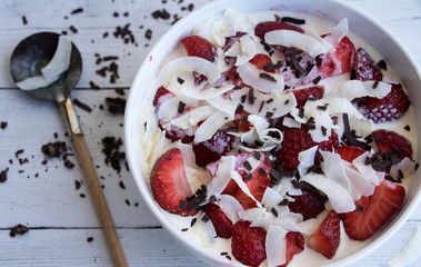 Erdbeerfrühstück