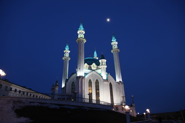 Fototapeta na wymiar Kol Sharif Mosque in Kazan, Russia