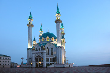 Fototapeta na wymiar Kol Sharif Mosque in Kazan, Russia
