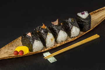 おにぎり　Rice ball Japanese foods