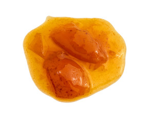 Apricot jam.  Food background