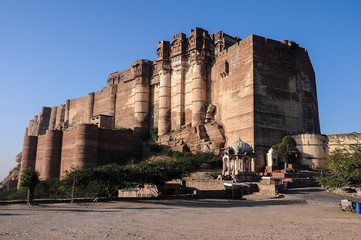 Indien - Rajasthan - Jodhpur -Mehrangarh Fort