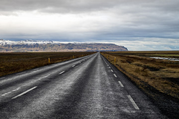 Island - Landschaft zwischen Selfoss und Seljalandsfoss