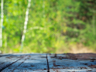 background table