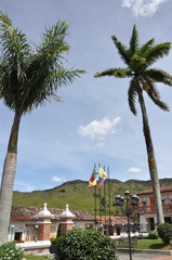 Parque José María Córdova. Concepción, Antioquia, Colombia. 
