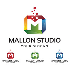 Mallon Letter M Logo Template