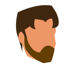 businessman profile male portrait business man vector illustration