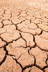 Drought, the ground cracks, no hot water, lack of moisture.