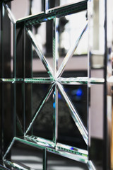 Beautiful mirror with an incomprehensible image