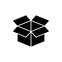 Box open symbol icon vector illustration graphic design