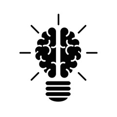 Big idea bulb symbol icon vector illustration graphic design