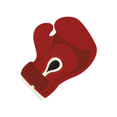 Boxing glove equipment icon vector illustration graphic design