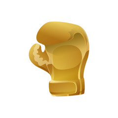 Boxing trophy championship icon vector illustration graphic design