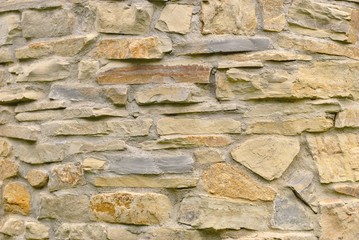 limestone wall