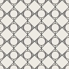 Fototapeta premium Geometric seamless pattern design background