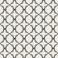 Naklejka premium Geometric seamless pattern design background