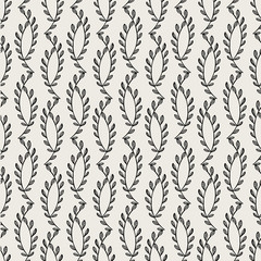 Fototapeta premium Seamless pattern background with leaves