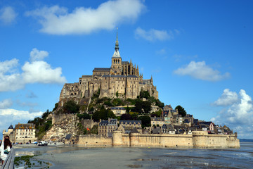 Fototapeta na wymiar Impressionen von Mont St. Michel (Bretagne, Frankreich)