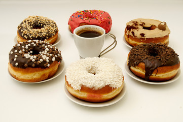donuts and coffee