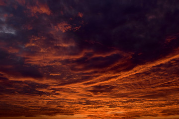 Fototapeta premium stratocumulus clouds