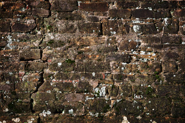 grunge brick wall pattern