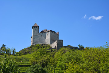 Fototapeta na wymiar Burg Gutenberg, Balzers, Liechtenstein