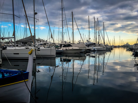 Boats in the harbor