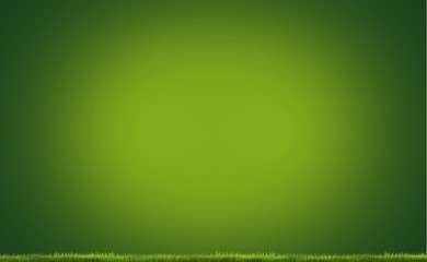 green grass meadow 3d rendering background