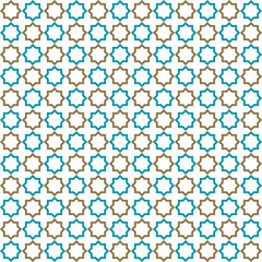 seamless islamic pattern and background vector illustration