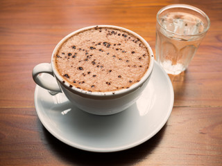 cup of hot chocolate