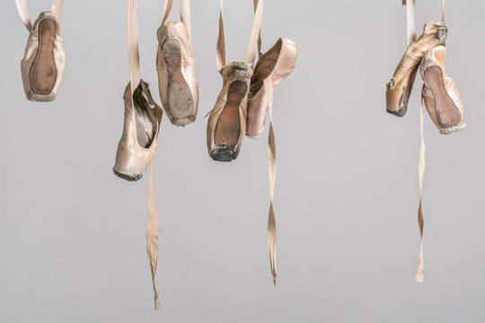 Hanging Pointe Shoes