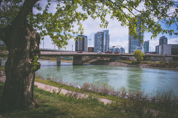 Calgary in spring