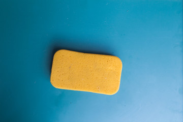 Sponge on the floor