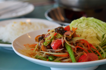 Papaya salad