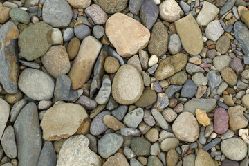 Patterns on the rock in nature