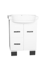 white bathroom furniture