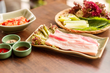 Pork, rose
