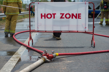 hot zone sign