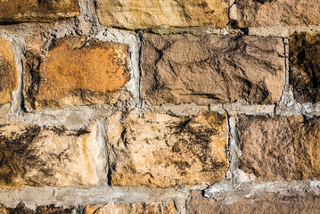 Steinmauer als Hintergrund