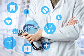 doctor with a stethoscope