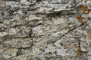Beautiful texture of a mountain stone