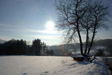 Reichelsheim im Odenwald Schneemotiv