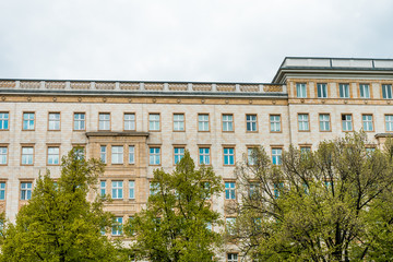 Fototapeta na wymiar majestic marble building at berlin