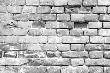 Brick texture with scratches and cracks