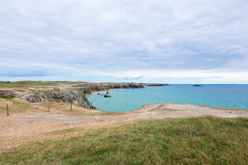 Arche de Port Blanc and Pointe du Percho, France, Bretagne, Europe