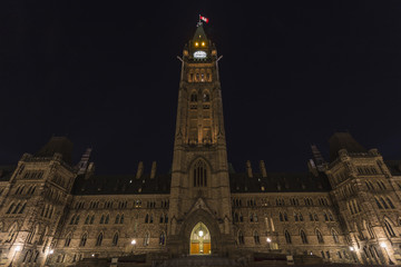 Fototapeta na wymiar Canadian Parliment Buildings